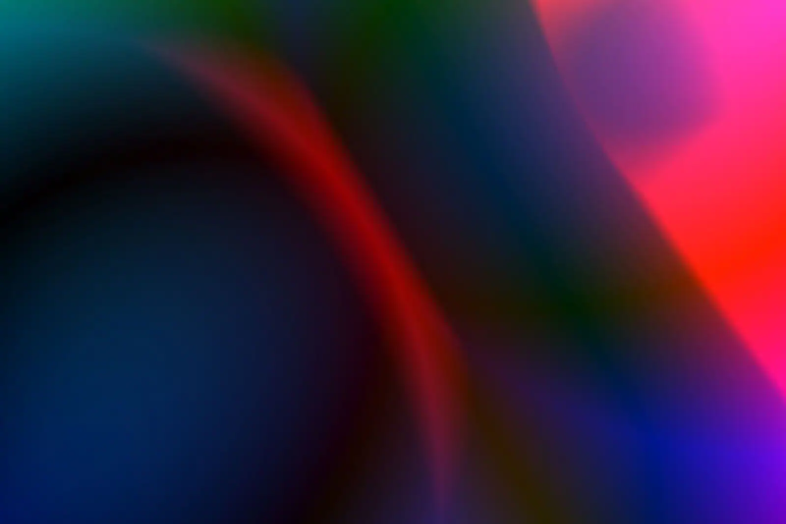 Composition numérique abstraite aux couleurs vives, formes fluides générées par ordinateur